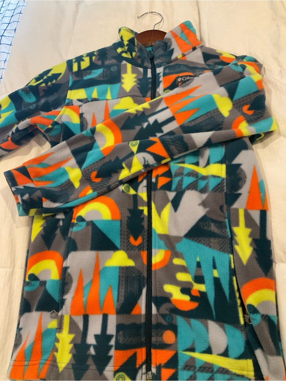 Columbia Fleece Jacket Kids Size Large